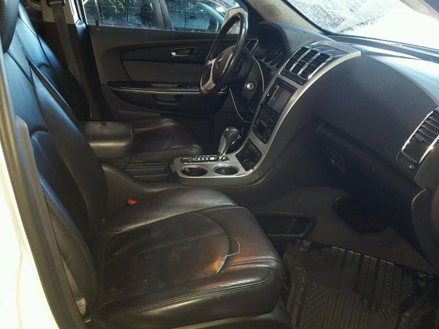 1GKKVRED9CJ244341 - 2012 GMC ACADIA SLT თეთრი ფოტო 5