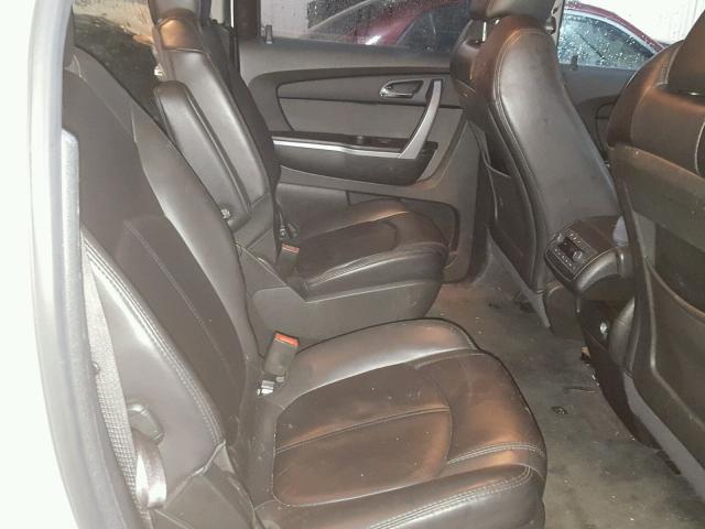 1GKKVRED9CJ244341 - 2012 GMC ACADIA SLT თეთრი ფოტო 6