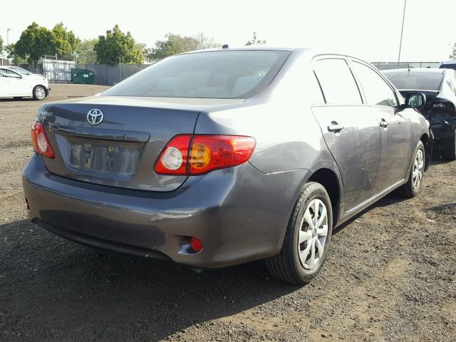 JTDBU4EE6AJ057890 - 2010 TOYOTA COROLLA BA GRAY photo 4