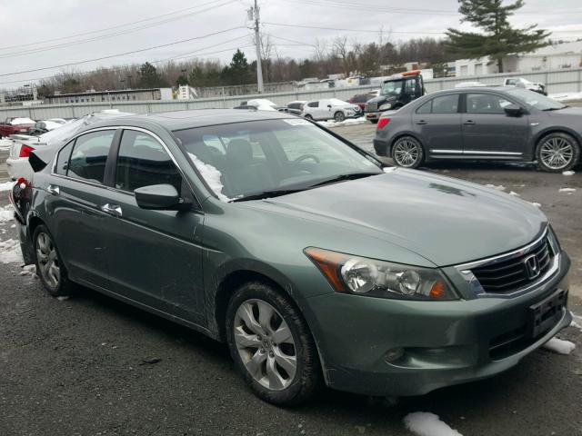 1HGCP36848A007581 - 2008 HONDA ACCORD EXL GREEN photo 1