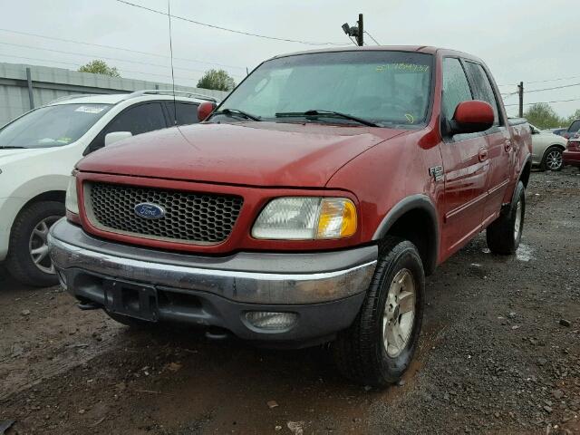 1FTRW08LX2KC79338 - 2002 FORD F150 SUPER RED photo 2