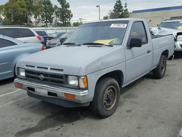 1N6SD11S0MC372197 - 1991 NISSAN TRUCK SHOR GRAY photo 2