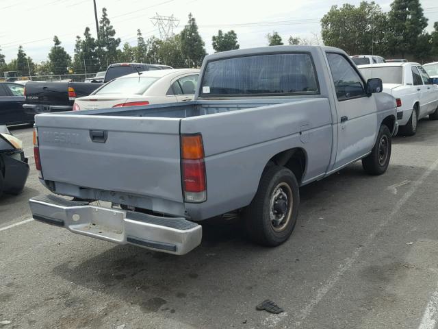 1N6SD11S0MC372197 - 1991 NISSAN TRUCK SHOR GRAY photo 4