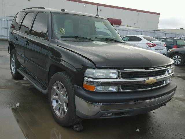 1GNEK13T04J186545 - 2004 CHEVROLET TAHOE K150 BLACK photo 1