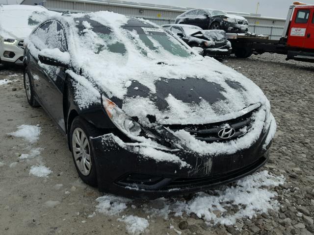 5NPEB4AC1BH276077 - 2011 HYUNDAI SONATA GLS BLACK photo 1