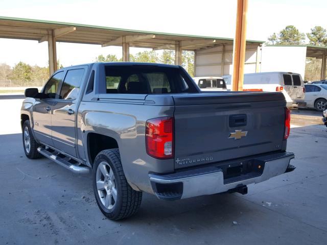 3GCPCRECXHG371476 - 2017 CHEVROLET SILVERADO GRAY photo 3