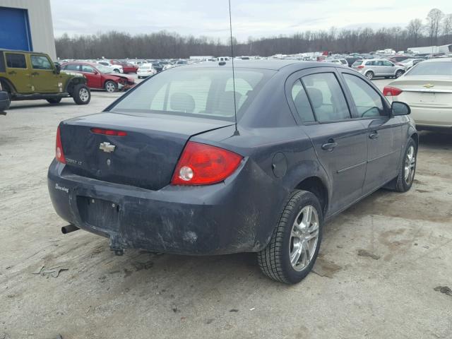 1G1AL58F687186169 - 2008 CHEVROLET COBALT LT BLUE photo 4