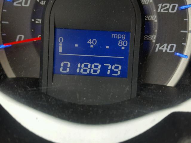 JHMGE8H58CS005498 - 2012 HONDA FIT SPORT SILVER photo 8