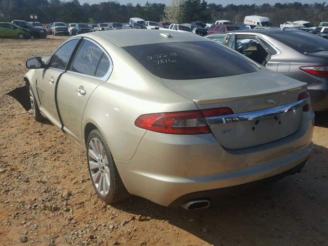 SAJWA06B09HR07816 - 2009 JAGUAR XF PREMIUM GOLD photo 3