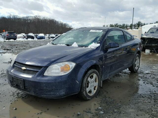 1G1AL18F187244472 - 2008 CHEVROLET COBALT LT BLUE photo 2