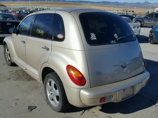 3C4FY58B65T606726 - 2005 CHRYSLER PT CRUISER GOLD photo 3