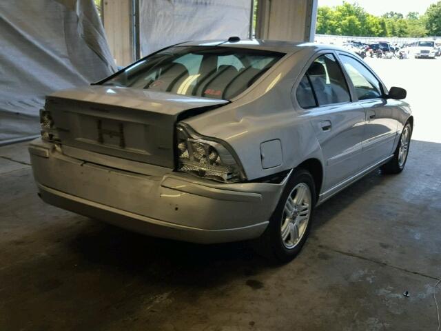 YV1RS592062555427 - 2006 VOLVO S60 2.5T F SILVER photo 4
