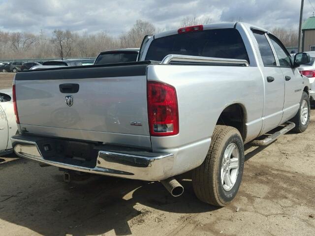 1D7HA18236J124204 - 2006 DODGE RAM 1500 S SILVER photo 4