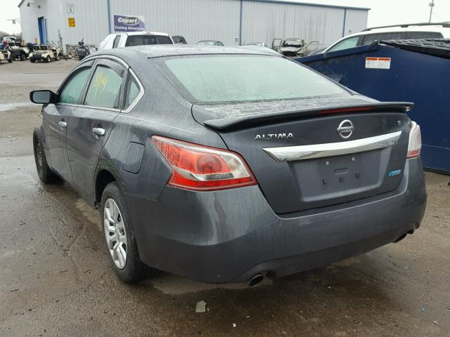 1N4AL3APXDN562558 - 2013 NISSAN ALTIMA 2.5 GRAY photo 3