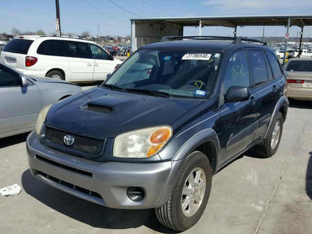 JTEGD20V450068797 - 2005 TOYOTA RAV4 GRAY photo 2