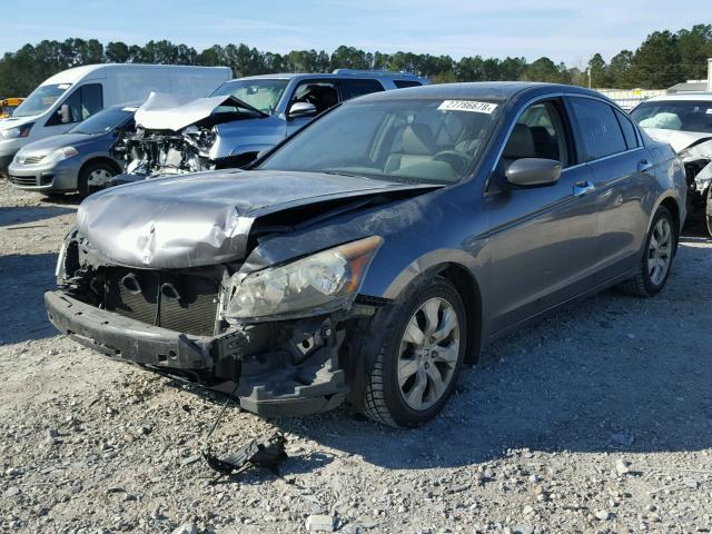 1HGCP368X9A014195 - 2009 HONDA ACCORD EXL GRAY photo 2