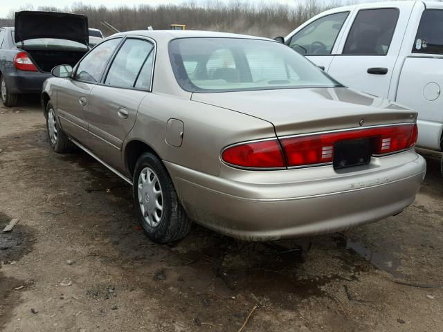 2G4WS52J111298342 - 2001 BUICK CENTURY CU GOLD photo 3