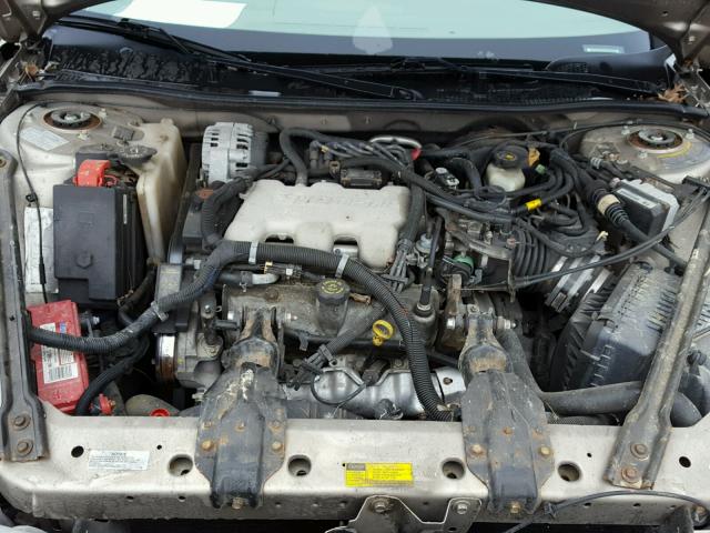 2G4WS52J111298342 - 2001 BUICK CENTURY CU GOLD photo 7