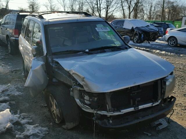 1GNDT13S072126599 - 2007 CHEVROLET TRAILBLAZE SILVER photo 1