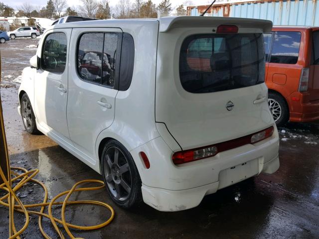 JN8AZ28R29T120715 - 2009 NISSAN CUBE BASE WHITE photo 3