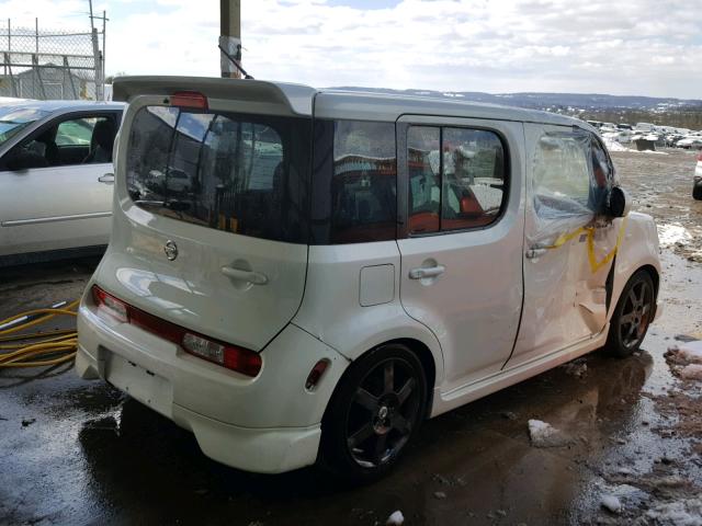 JN8AZ28R29T120715 - 2009 NISSAN CUBE BASE WHITE photo 4