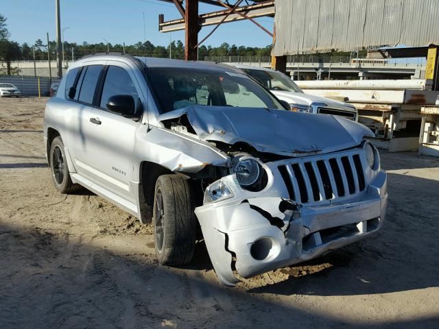 1J8FT47W58D779203 - 2008 JEEP COMPASS SP SILVER photo 1