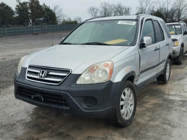 SHSRD78816U433117 - 2006 HONDA CR-V EX SILVER photo 2