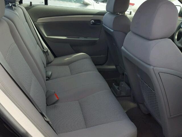 1G1ZG57B084199314 - 2008 CHEVROLET MALIBU LS შავი ფოტო 6