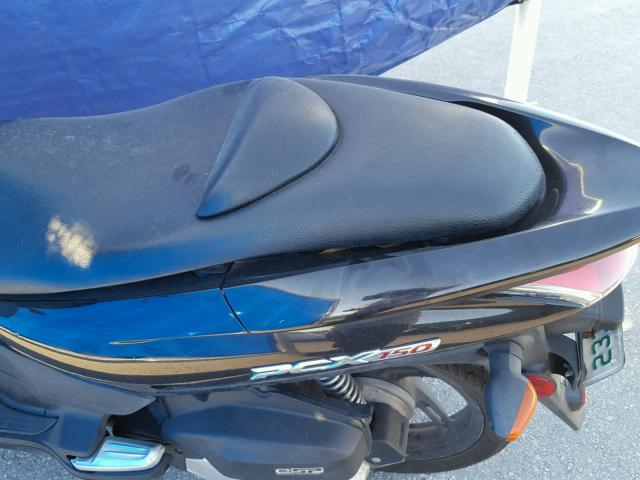 MLHKF1216D5007415 - 2013 HONDA PCX 150 BLACK photo 6