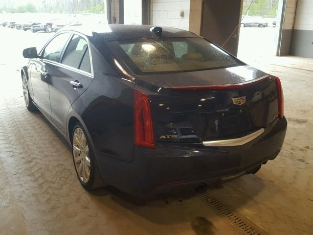 1G6AB5SX7F0112456 - 2015 CADILLAC ATS LUXURY BLUE photo 3