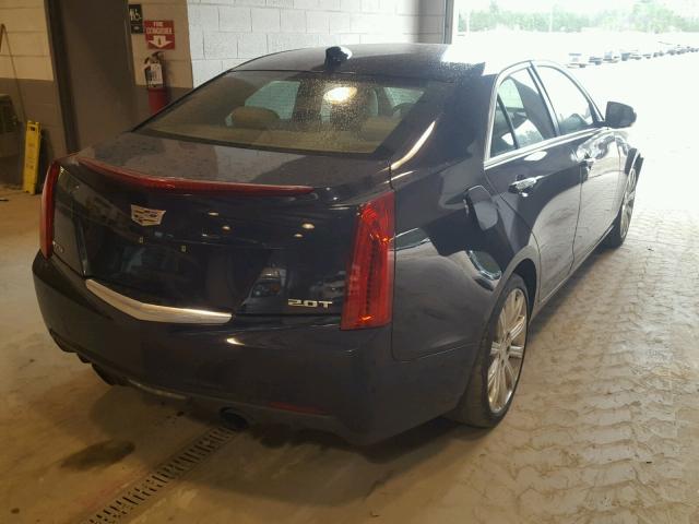 1G6AB5SX7F0112456 - 2015 CADILLAC ATS LUXURY BLUE photo 4