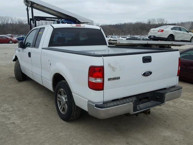 1FTRX12W97NA26569 - 2007 FORD F150 WHITE photo 3