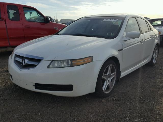 19UUA66204A043846 - 2004 ACURA TL WHITE photo 2