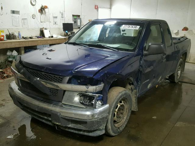 1GCCS196448122551 - 2004 CHEVROLET COLORADO BLUE photo 2