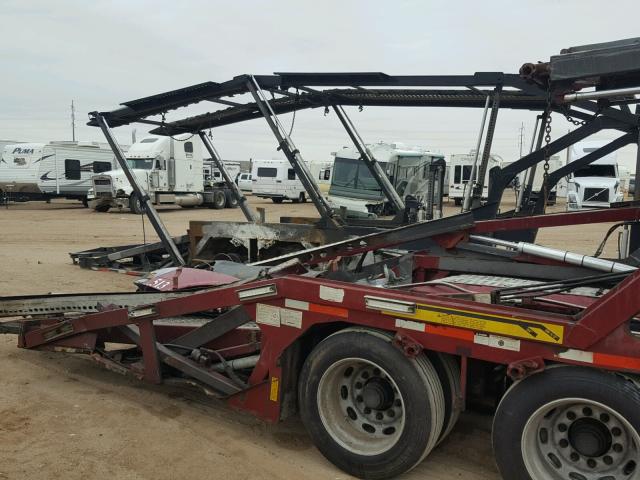 5E0AK144X7G081401 - 2007 COTTRELL CAR HAULER MAROON photo 6