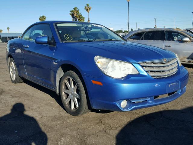 1C3LC65M58N147534 - 2008 CHRYSLER SEBRING LI BLUE photo 1