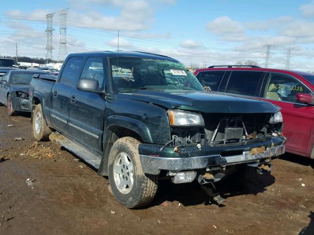 2GCEK13T261193499 - 2006 CHEVROLET SILVERADO GREEN photo 1