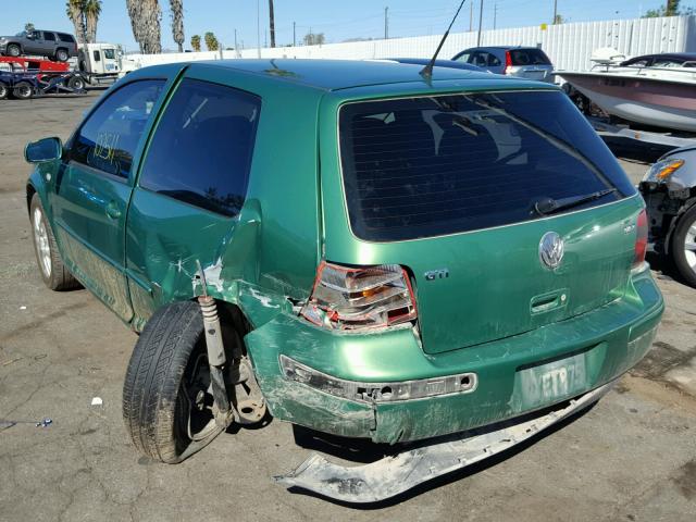 9BWDE61J024030596 - 2002 VOLKSWAGEN GTI BASE GREEN photo 3