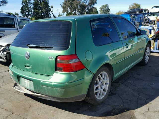 9BWDE61J024030596 - 2002 VOLKSWAGEN GTI BASE GREEN photo 4