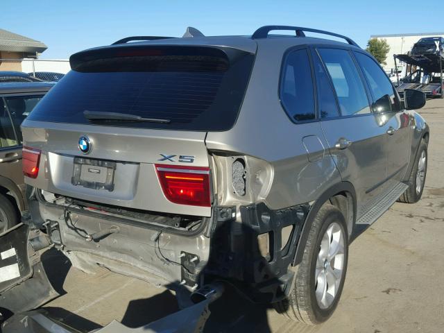 5UXZW0C54BL663293 - 2011 BMW X5 XDRIVE3 GRAY photo 4