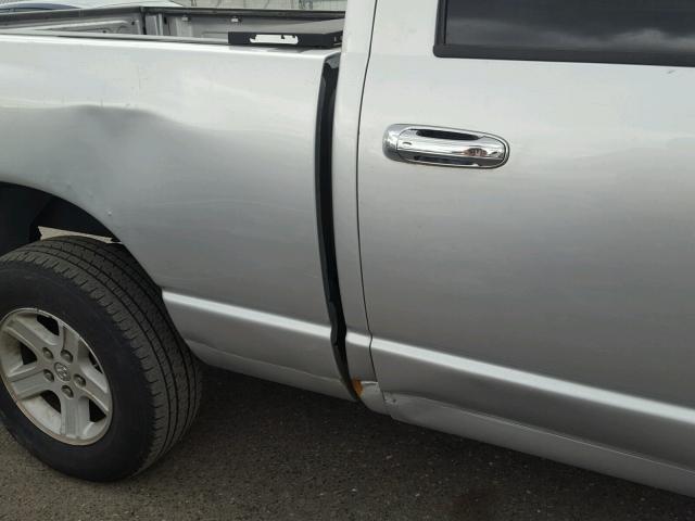 1D7HU18N47J595488 - 2007 DODGE RAM 1500 S GRAY photo 9