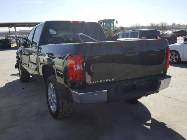 3GCPCSE03DG338780 - 2013 CHEVROLET SILVERADO GRAY photo 3