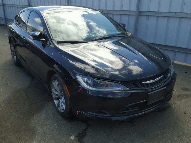 1C3CCCBB9FN729974 - 2015 CHRYSLER 200 S BLACK photo 1