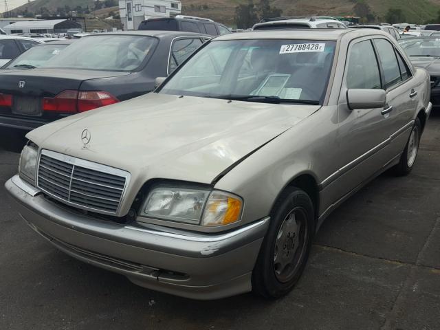 WDBHA23G1WA557442 - 1998 MERCEDES-BENZ C 230 BEIGE photo 2