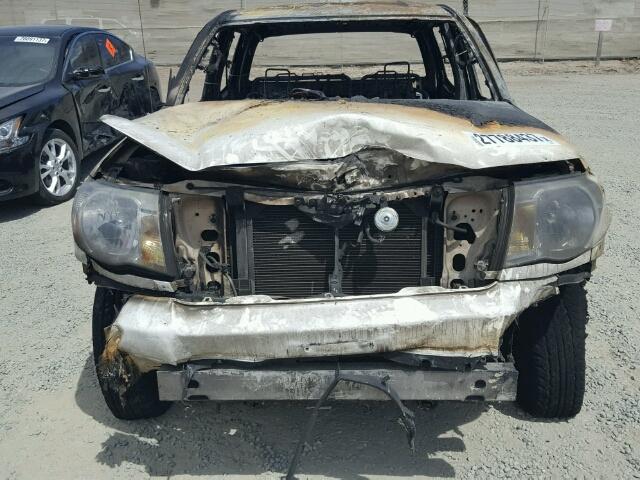 5TFJX4GN4BX004488 - 2011 TOYOTA TACOMA BURN photo 10