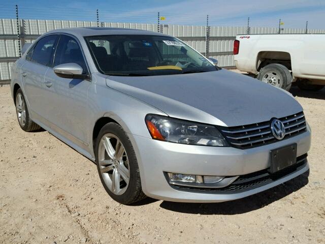 1VWCM7A30CC009414 - 2012 VOLKSWAGEN PASSAT SEL SILVER photo 1