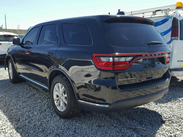 1C4RDHAG2FC176268 - 2015 DODGE DURANGO SX BLACK photo 3