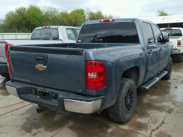 3GCEC13C68G102144 - 2008 CHEVROLET SILVERADO BLUE photo 4