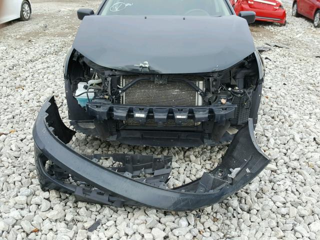 3FAHP0HA6AR238972 - 2010 FORD FUSION SE BLACK photo 9