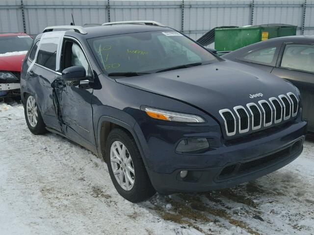 1C4PJMCS9GW166279 - 2016 JEEP CHEROKEE L BLUE photo 1